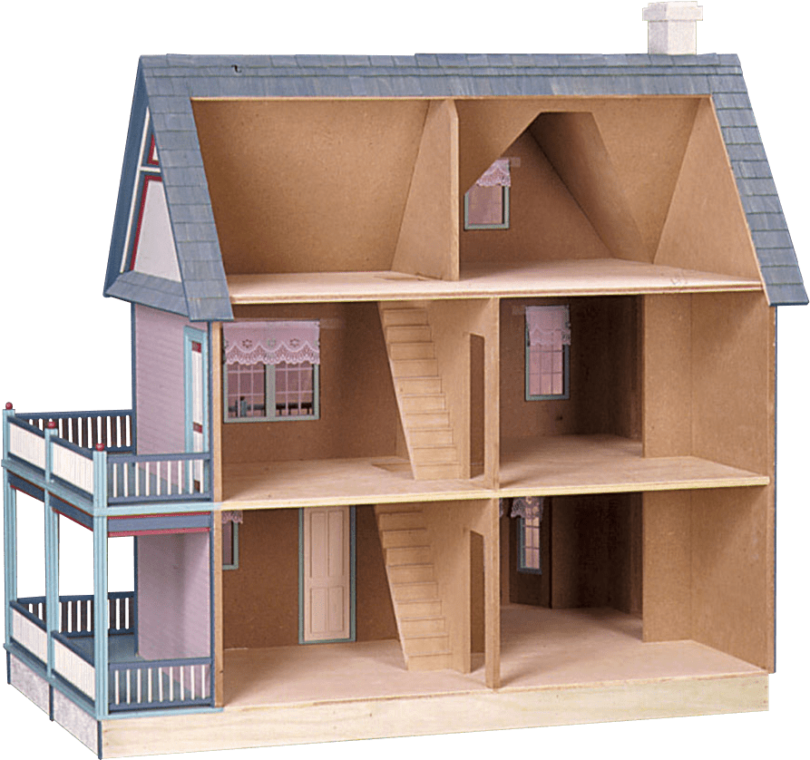 Real Good Toys Dollhouse Victoria S Farmhouse Kit - Step By Step Instructions Victoria's Farmhouse Dollhouse Clipart (1024x1024), Png Download
