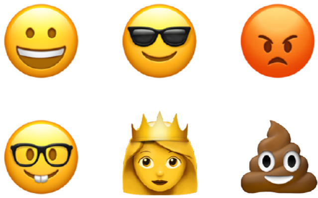 Page Of Emojis Clipart (640x480), Png Download