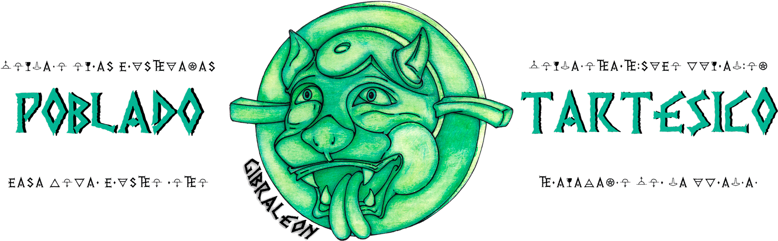 Poblado Tartésico - Cartoon Clipart (1599x498), Png Download