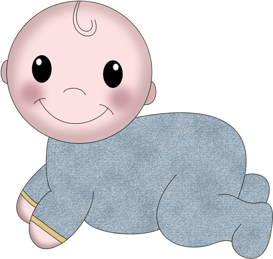 Little Clipart Baby Crawl - Infant - Png Download (1024x947), Png Download