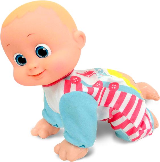 151550-baniel 2 - Ebebekten Oyuncak Emekleyen Bebek Clipart (800x600), Png Download