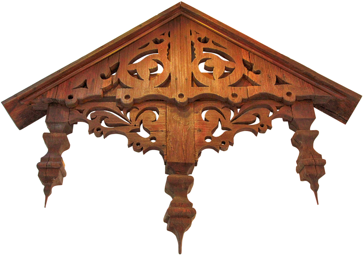 Canopy, Old, Wood, Front Door Canopy, Ornaments - Shelf Clipart (960x671), Png Download