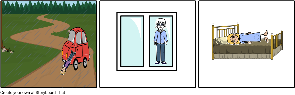 Sandy Got Ran Over - Cartoon Clipart (1164x385), Png Download