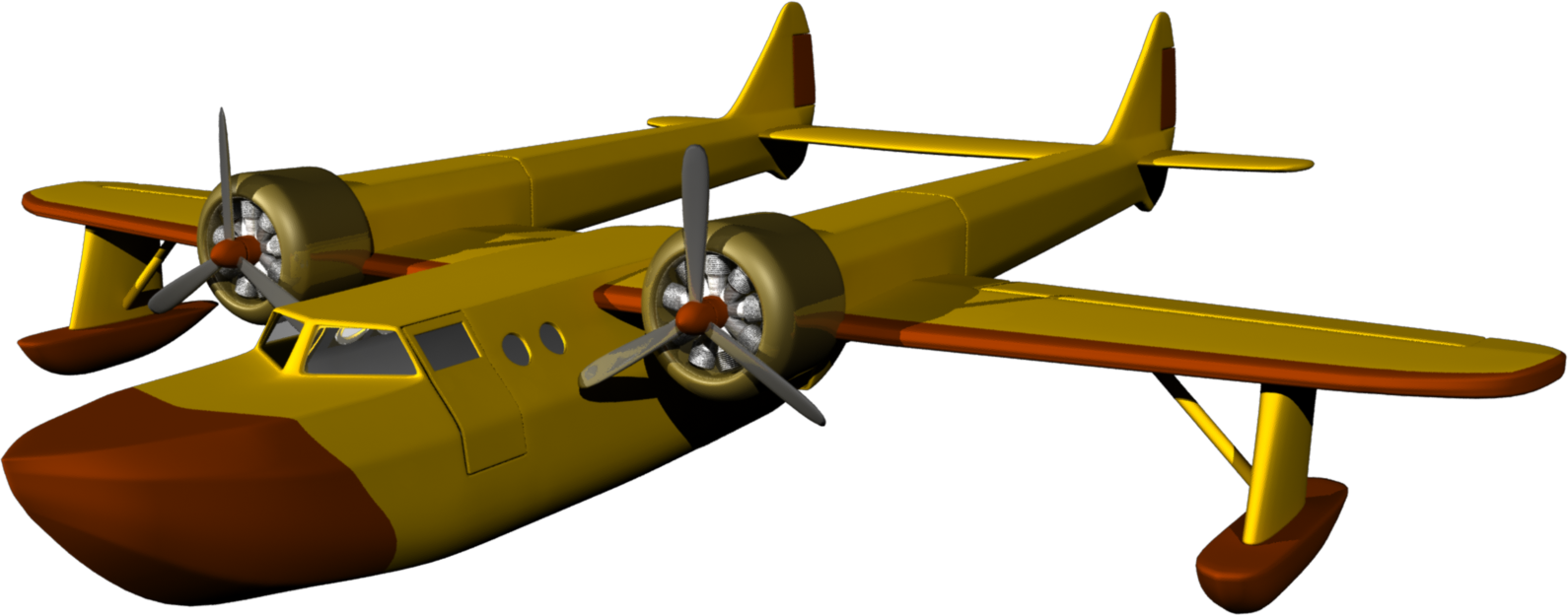 One Day I Decided To Bring The 2d Animation Into The - Avro Lancaster Clipart (1590x624), Png Download