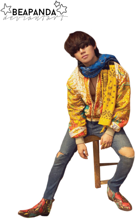 #bigbang #bigbang Png #big Bang #bigbang 2017 #бигбэнг - Sitting Clipart (700x876), Png Download