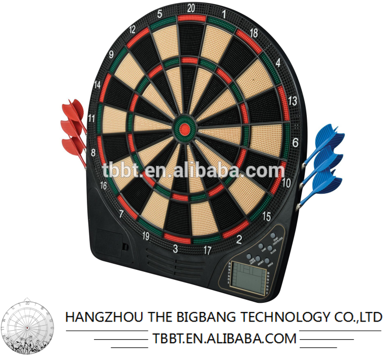 Download China Lcd Dartboard, China Lcd Dartboard Manufacturers - Franklin Fs 1500 Electronic Dartboard Clipart (754x700), Png Download