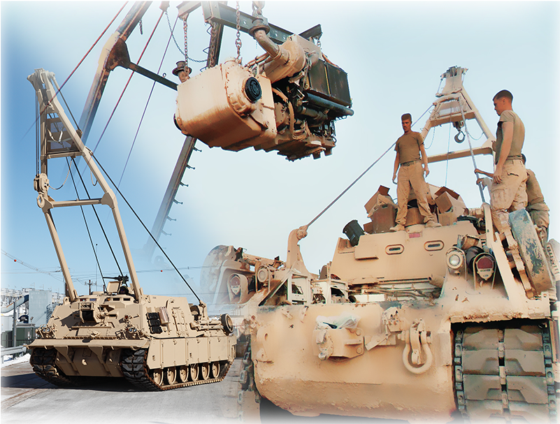 Cvrs Vehicles - M88 Hercules Clipart (800x618), Png Download