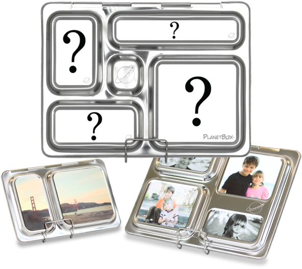 Planet Rover Lunch Box Magnets Clipart (600x600), Png Download