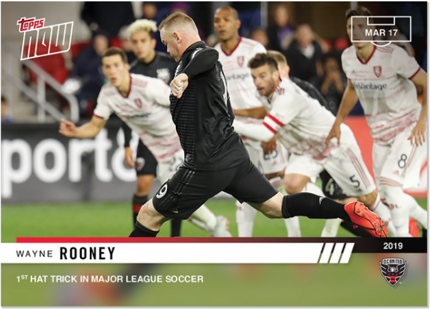 2019 Topps Now Mls 14 Wayne Rooney Dc United [3 - Dc United Vs Real Salt Lake Clipart (700x700), Png Download