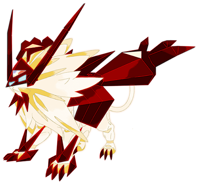 Fixed Ultra Sun Solgaleo's Armor - Pokemon Ultra Sun Solgaleo Clipart (800x750), Png Download