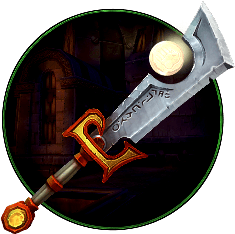 World Of Warcraft - Ashbringer Icon Clipart (544x662), Png Download