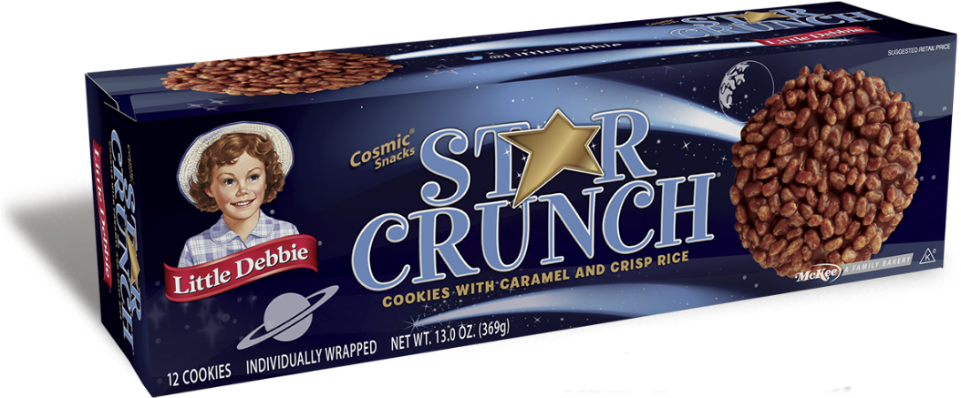 All Cookies - Star Crunch Cookie Clipart (1073x537), Png Download