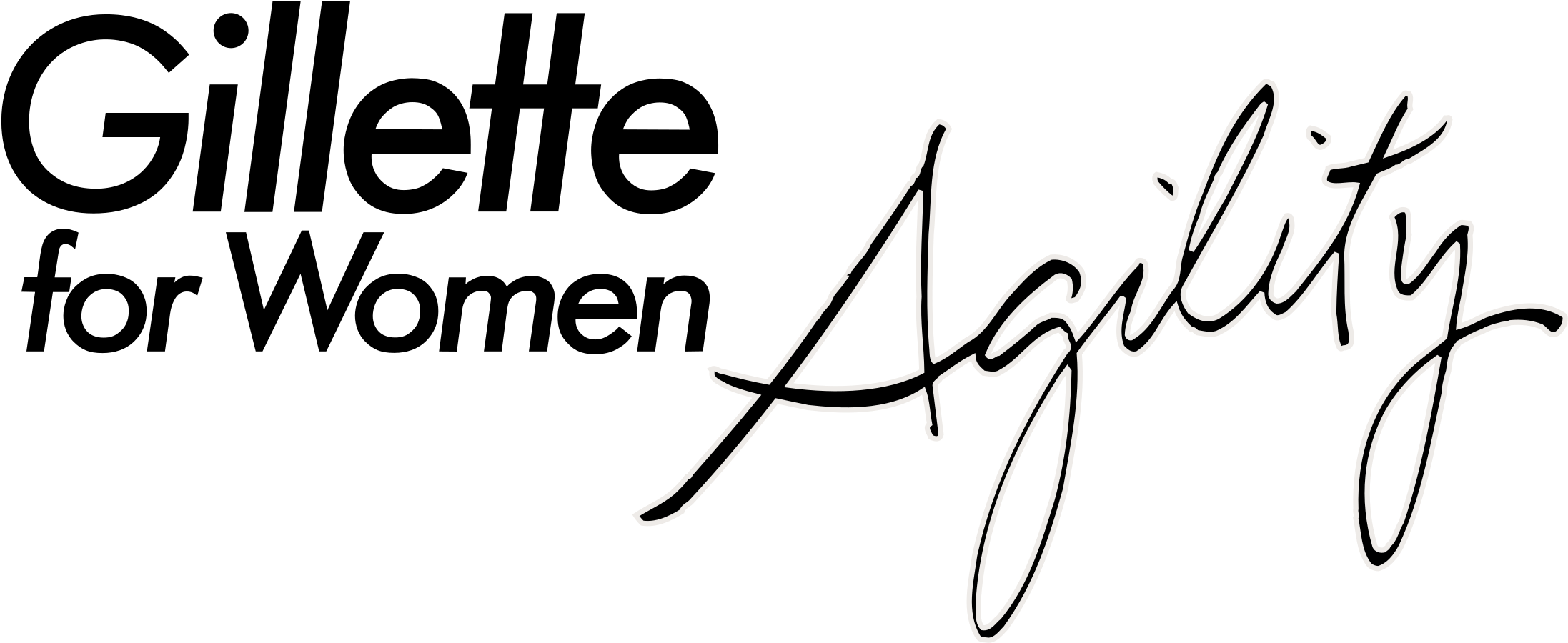 Gillette For Women Agility Logo Png Transparent - Gillette Venus Clipart (2400x2400), Png Download