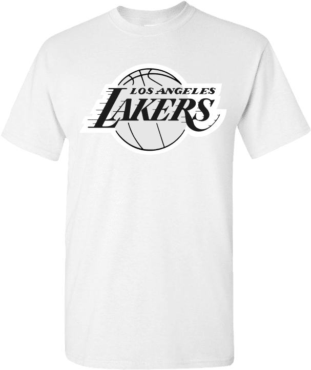 Men's Los Angeles Lakers Lebron James Black And White - Black Bloc T Shirt Clipart (667x834), Png Download