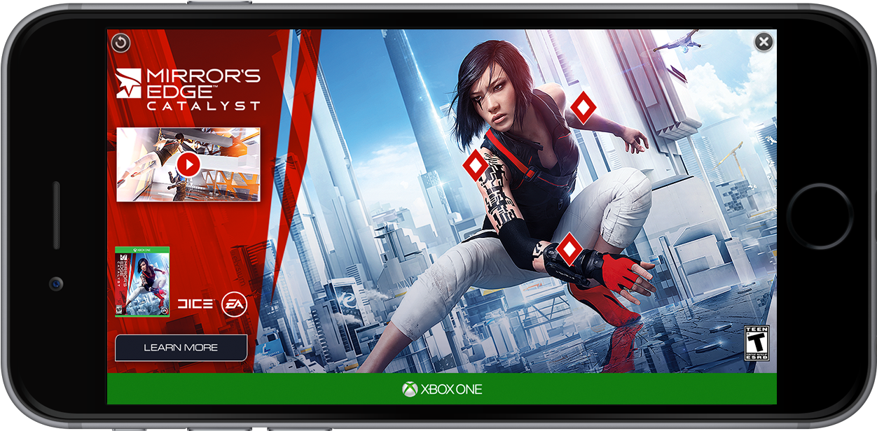 Each Hotspot Contains A Snippet About Faith - Mirrors Edge Catalyst Clipart (1337x686), Png Download