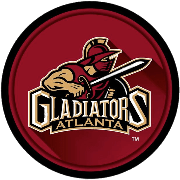 Atlanta Gladiators Badge - Atlanta Gladiators Clipart (736x708), Png Download