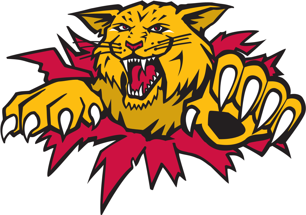 Download - Moncton Wildcats Clipart (1280x916), Png Download