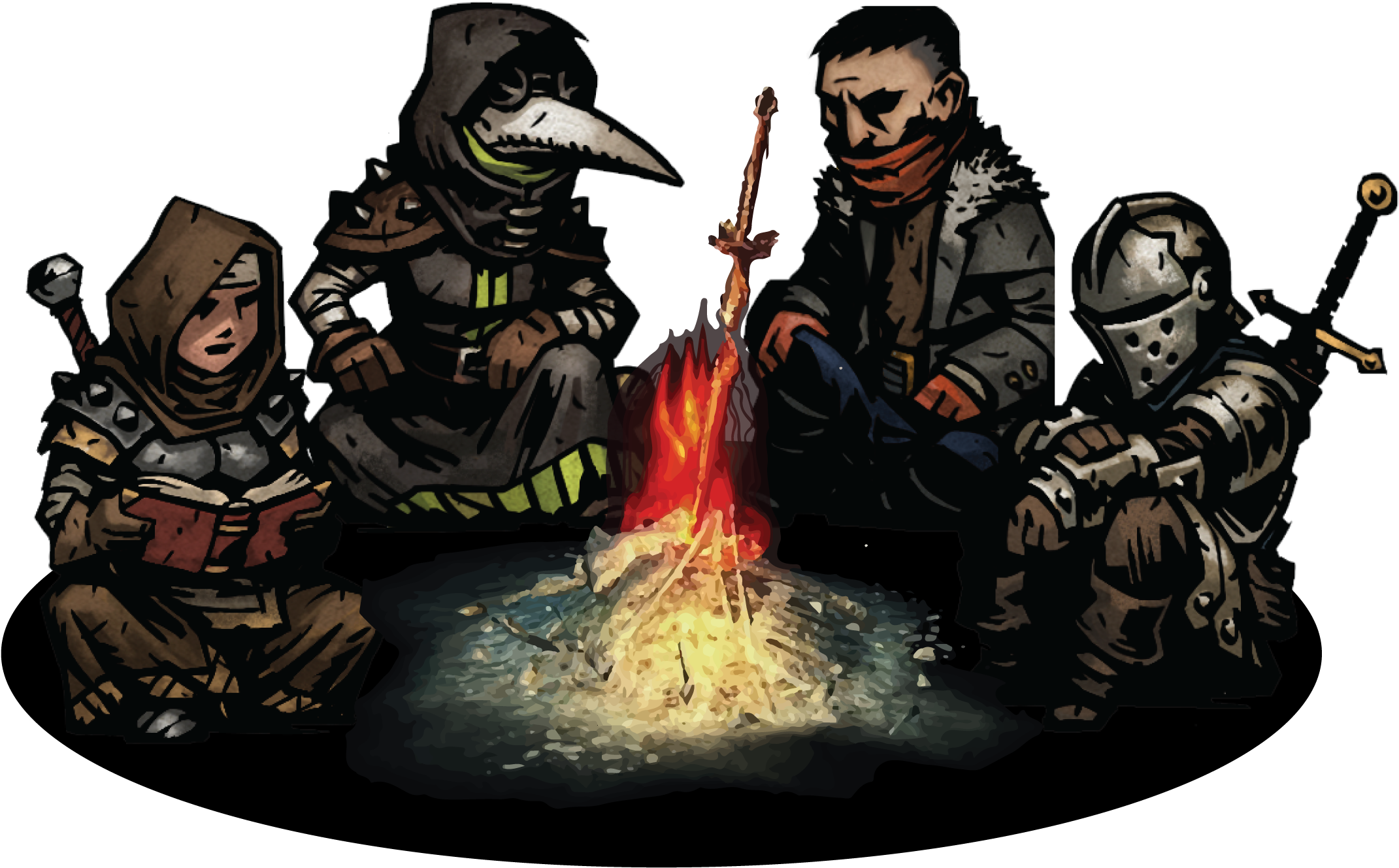 Darkestdungeon - Time To Perform Beyond One's Limits Clipart (2526x1785), Png Download