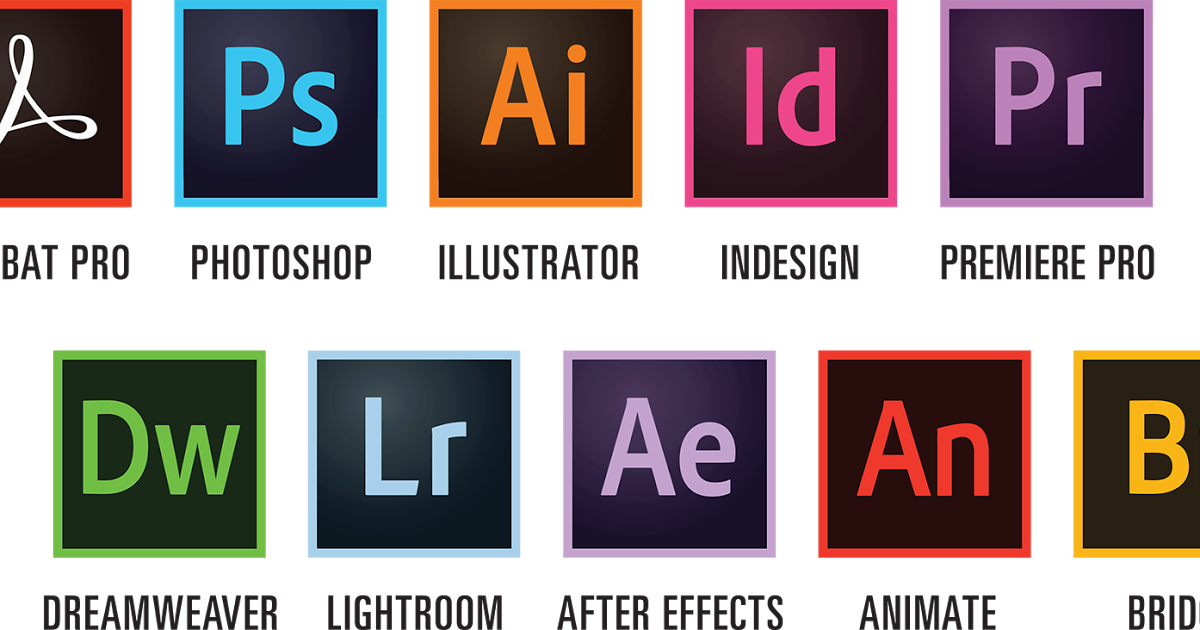 Adobe Premiere Pro , Png Download - Adobe Creative Cloud App Logos Clipart (1200x630), Png Download