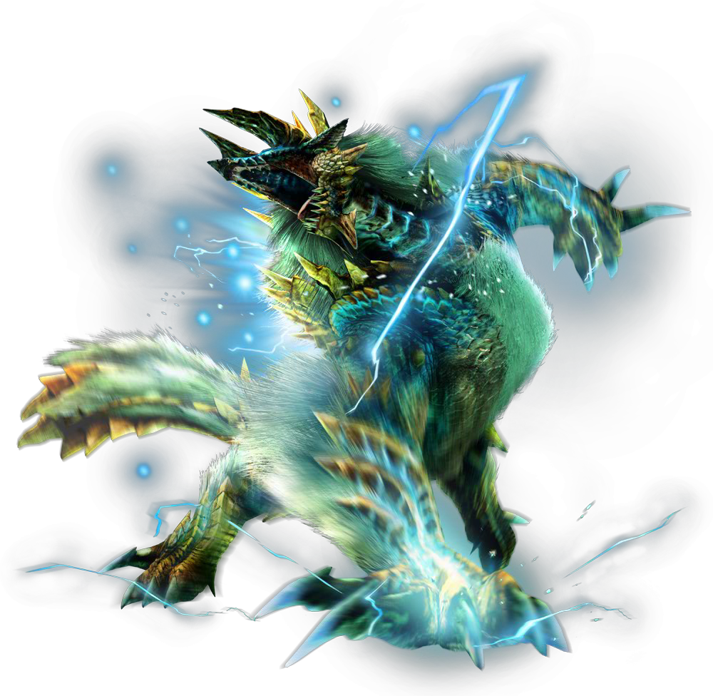 Zinogre Clipart (1000x976), Png Download