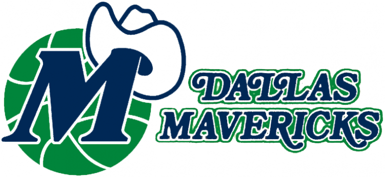 Dallas Mavericks Logos Iron On Stickers And Peel-off - Dallas Mavericks Logo Evolution Clipart (750x930), Png Download