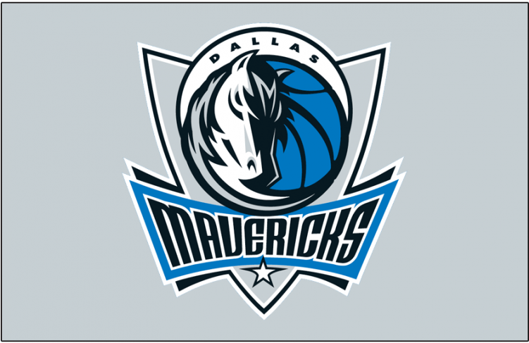 Dallas Mavericks Logos Iron On Stickers And Peel-off - Dallas Mavericks Logo Small Clipart (750x930), Png Download