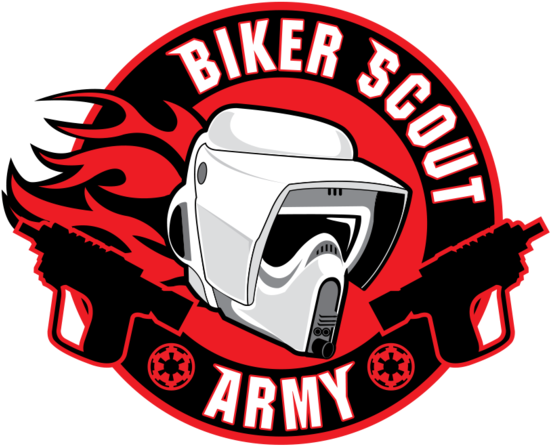 Biker Scout Army Imperial Stormtrooper, Star Wars Tshirt, - Shirt Clipart (630x630), Png Download