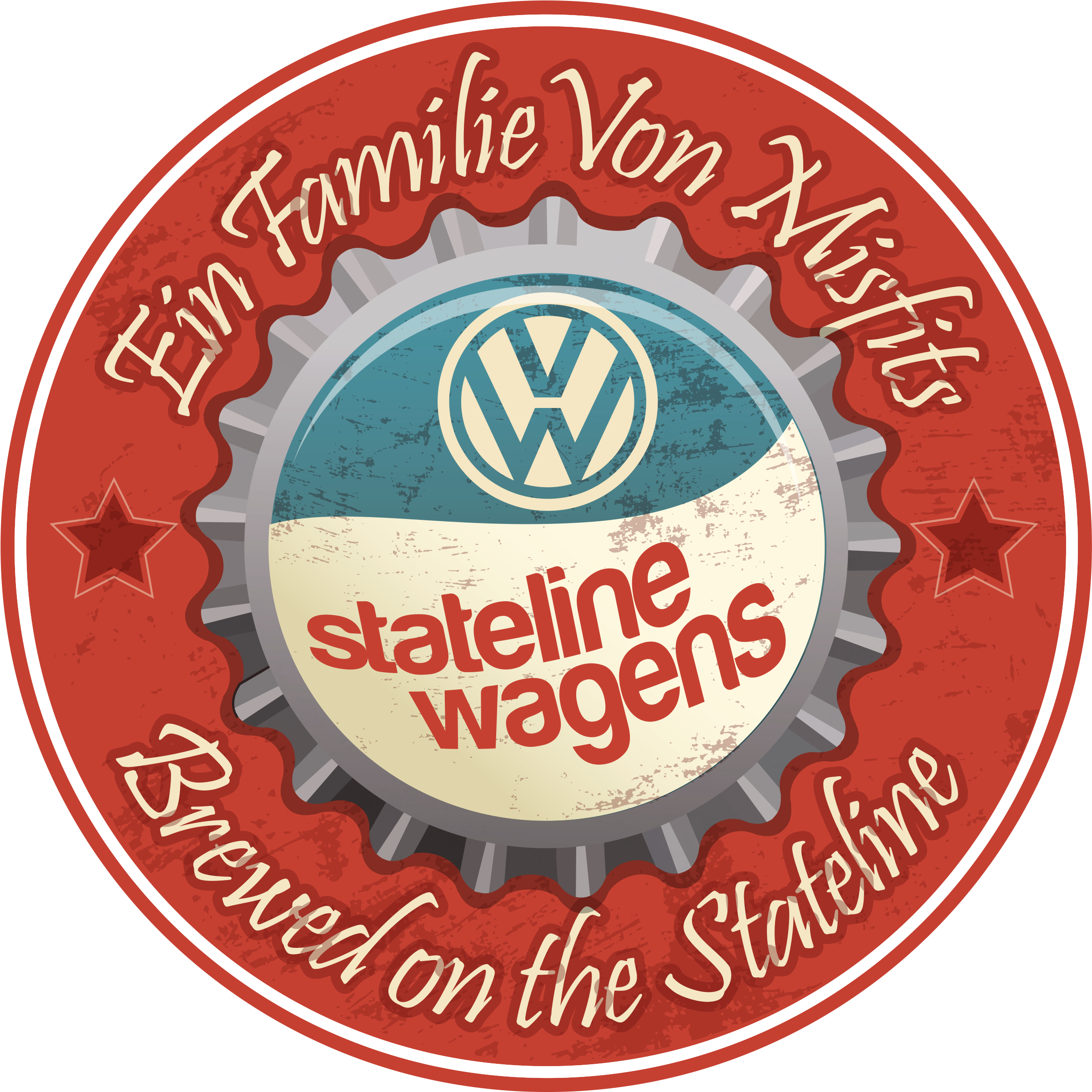 Stateline Wagens Logo - Emblem Clipart (2486x2400), Png Download