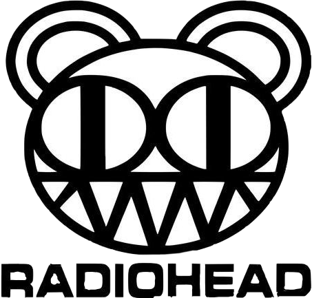 Radiohead Sticker Clipart (453x433), Png Download