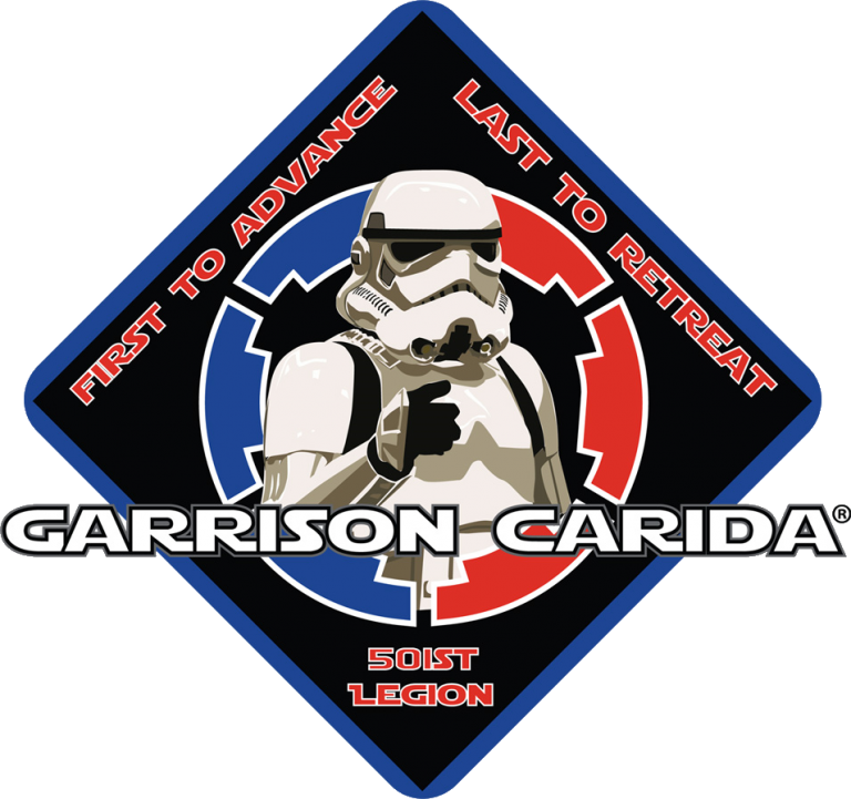 The 501st Legion Is A Worldwide Star Wars Costuming - 501st Legion Garrison Carida Clipart (768x721), Png Download