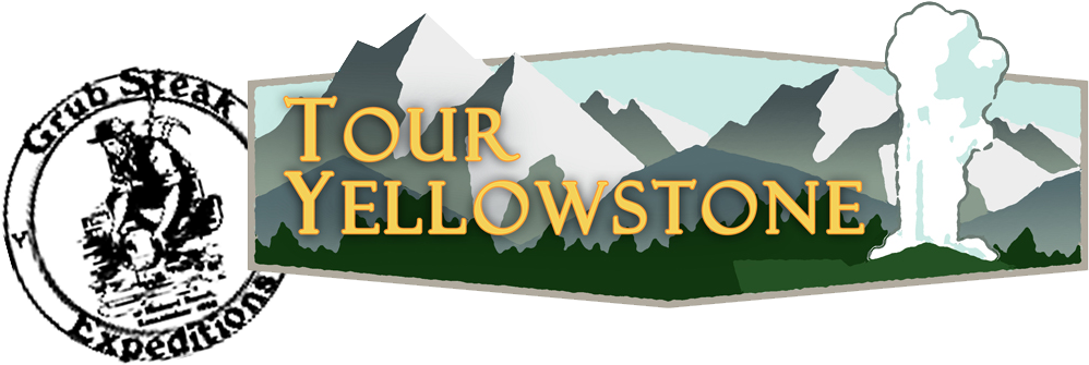 Grub Steak Expeditions Yellowstone Tours - Graphic Design Clipart (1030x384), Png Download