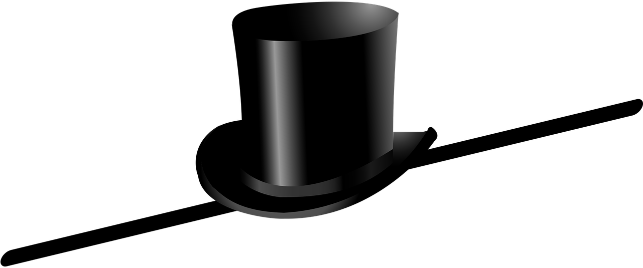 Download Top Hat And Cane Clipart , Png Download Top Hat And Cane