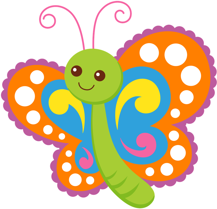 Pin By Terri On Clipart Clip Art, Butterfly And Wood - Butterfly Clipart For Kids - Png Download (900x856), Png Download