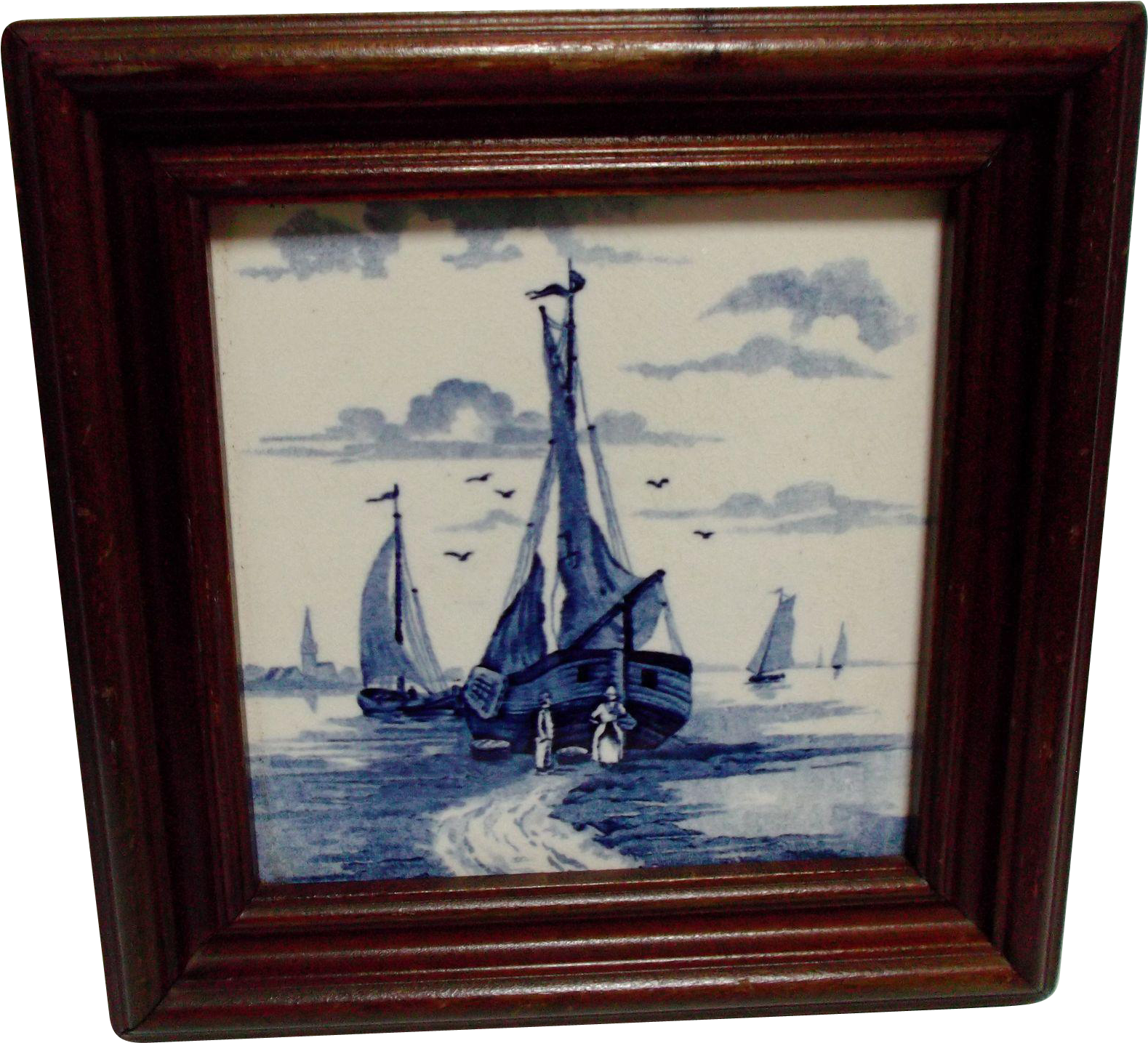 Drawing Farmhouse Vintage House - Picture Frame Clipart (1578x1578), Png Download