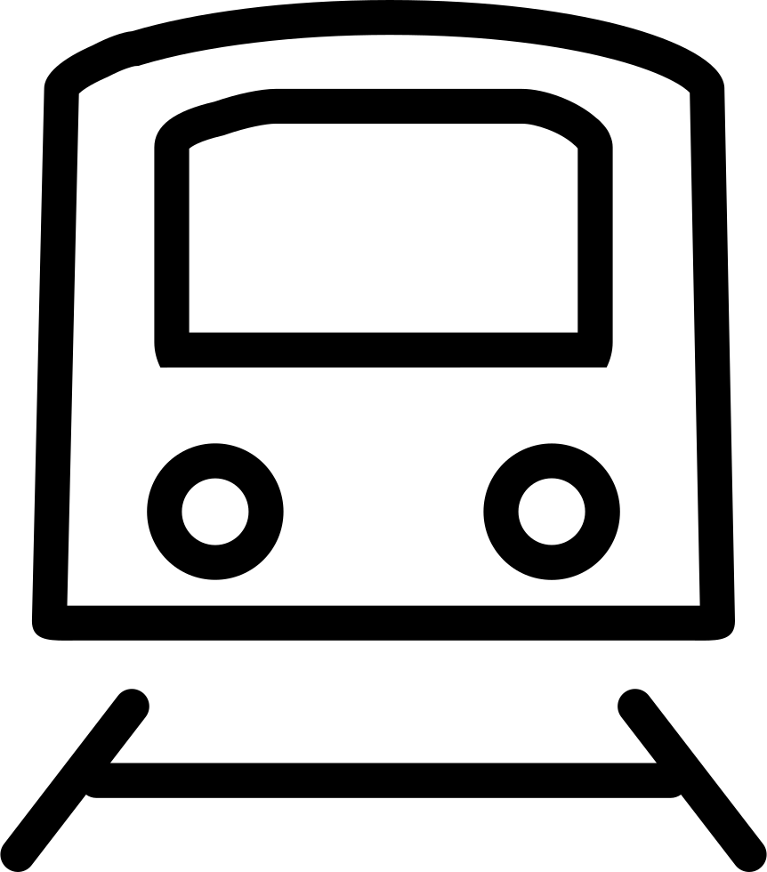 Ticket Svg Train Clipart (862x980), Png Download