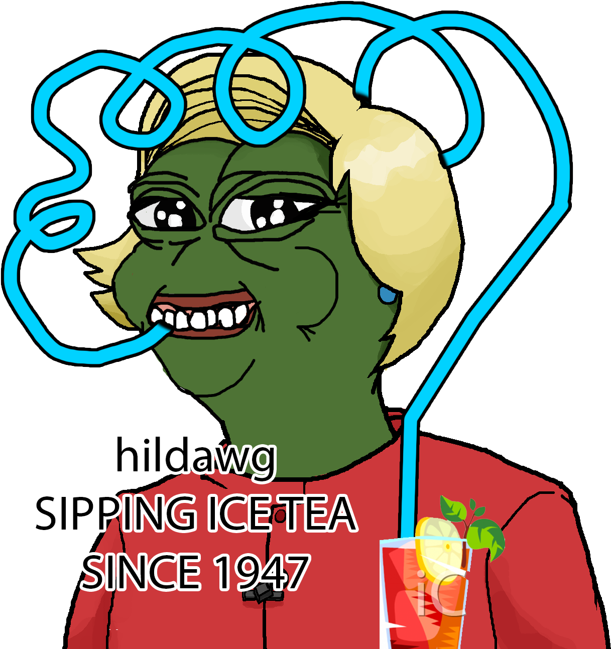 Post - Pepe The Frog Clipart (1272x1316), Png Download