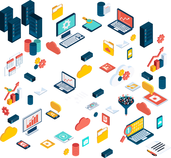 Multiple Offices Clipart (600x554), Png Download