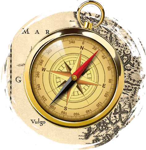 Old Map - Wall Clock Clipart (600x600), Png Download
