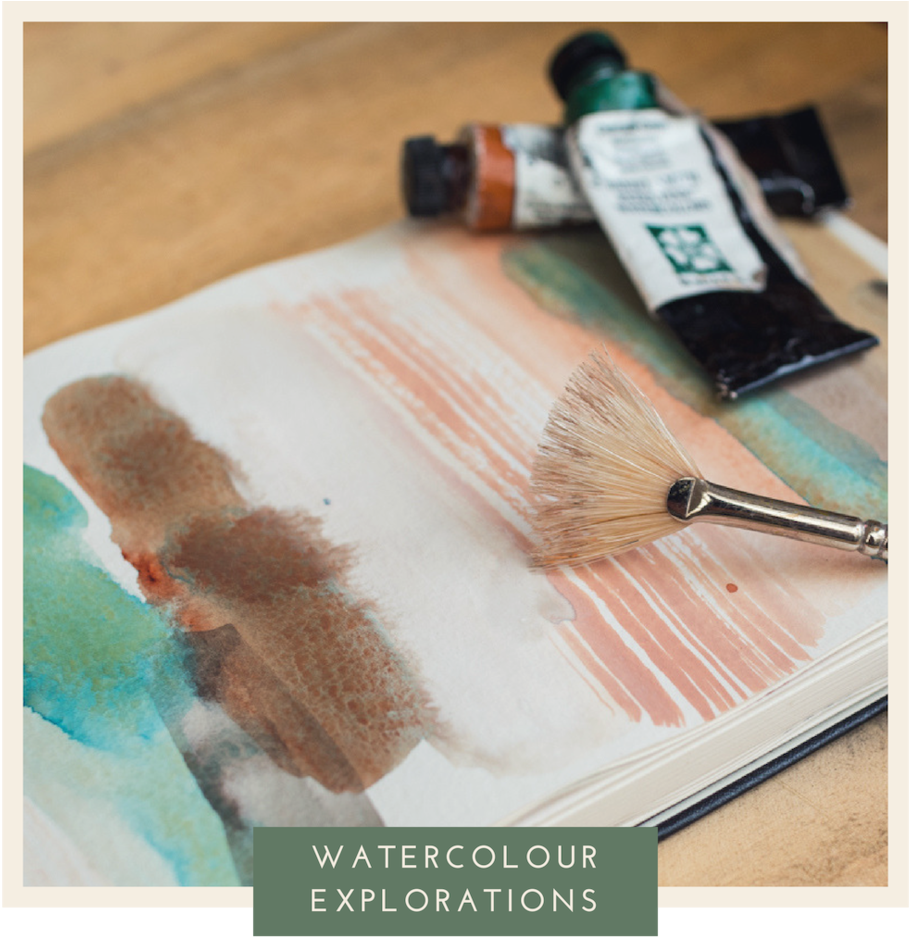 Watercolour Explorations With Laura Horn - Watercolor Painting Clipart (1000x1000), Png Download