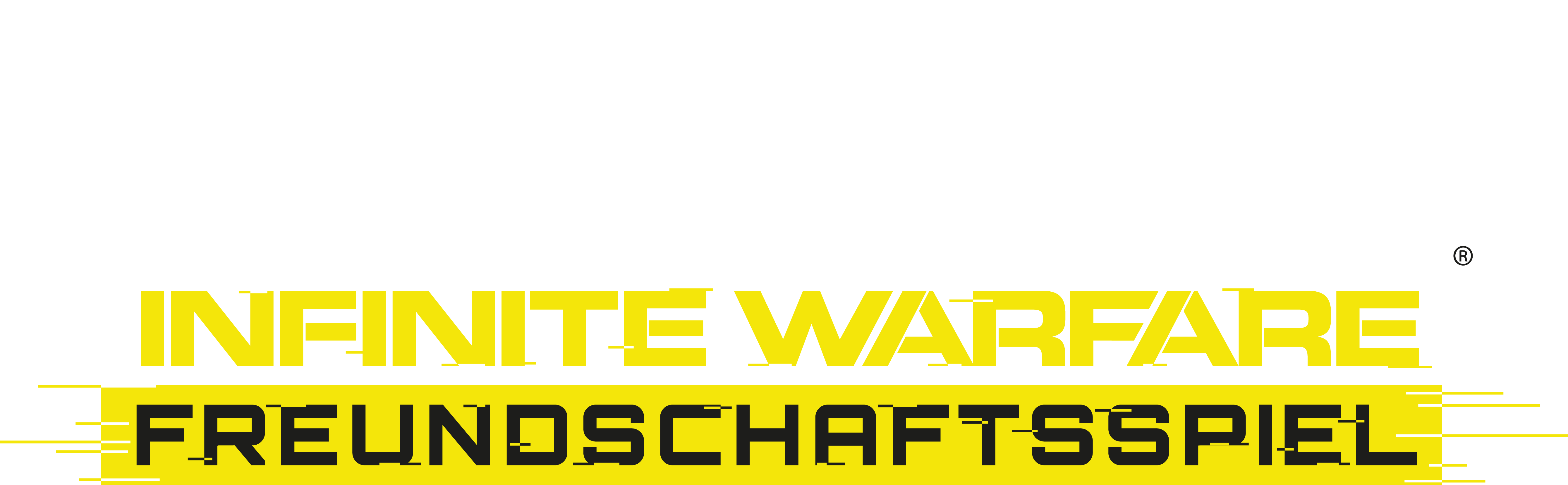 Call Of Duty Infinite Warfare Freundschaftsspiel Codfreundschaftsspiel - Call Of Duty Modern Warfare Clipart (5359x1658), Png Download