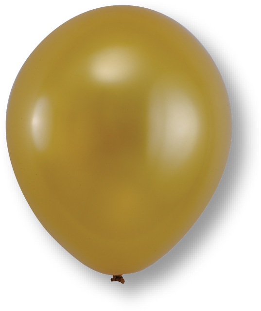 416 Metallic Gold - Globos De Unicornio Dorado Clipart (556x663), Png Download