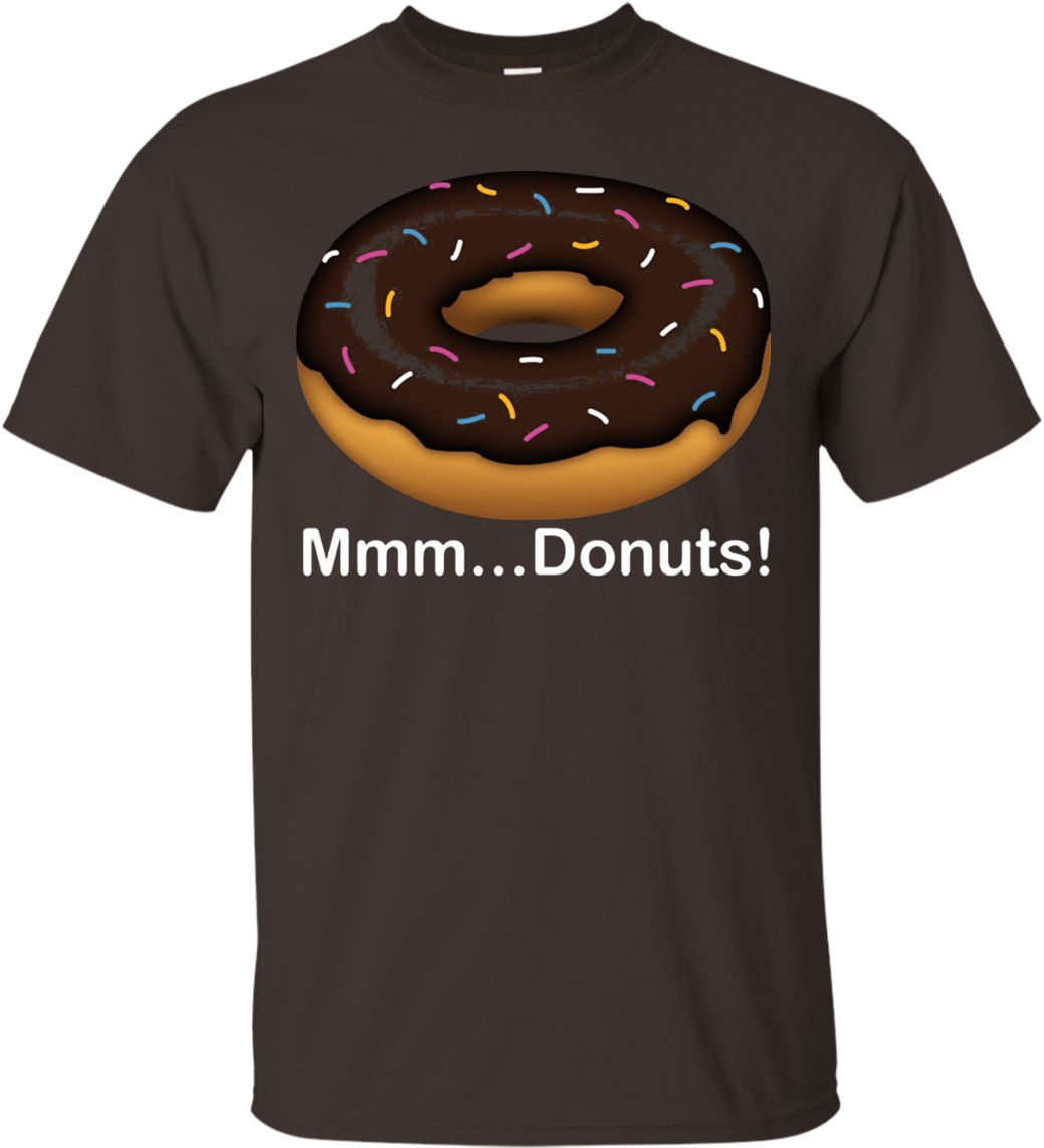 Donuts Emoji T-shirt Cool I Love Donut Tshirt - Joe Rogan Experience Shirt Clipart (1155x1155), Png Download