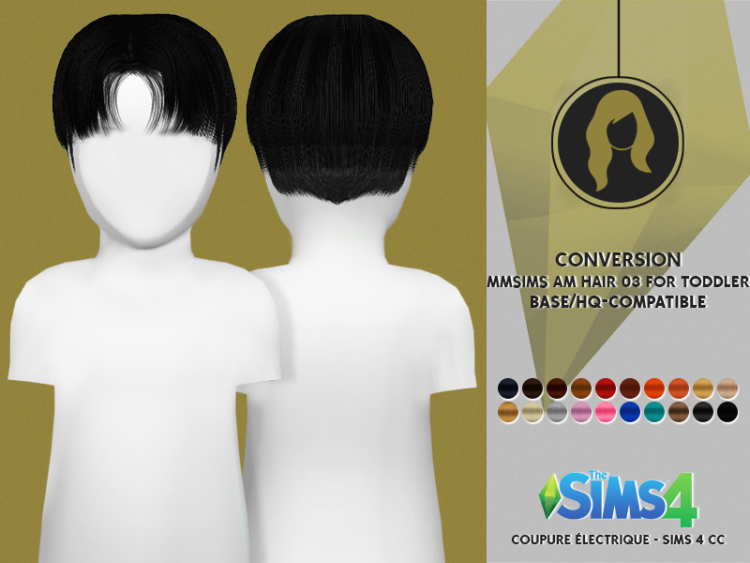 Mmsims Mf Hair 03 Toddler Conversion By Red Head Sims - Dear Evan Hansen Sims 4 Cc Clipart (750x563), Png Download