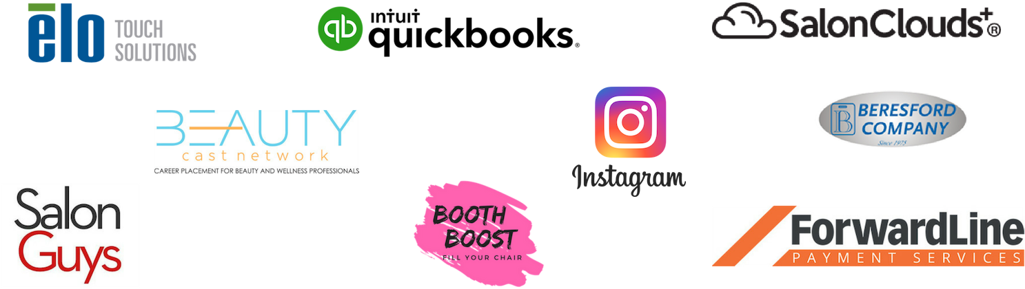 Partner Page Salon Iris Logos - Graphic Design Clipart (1600x488), Png Download