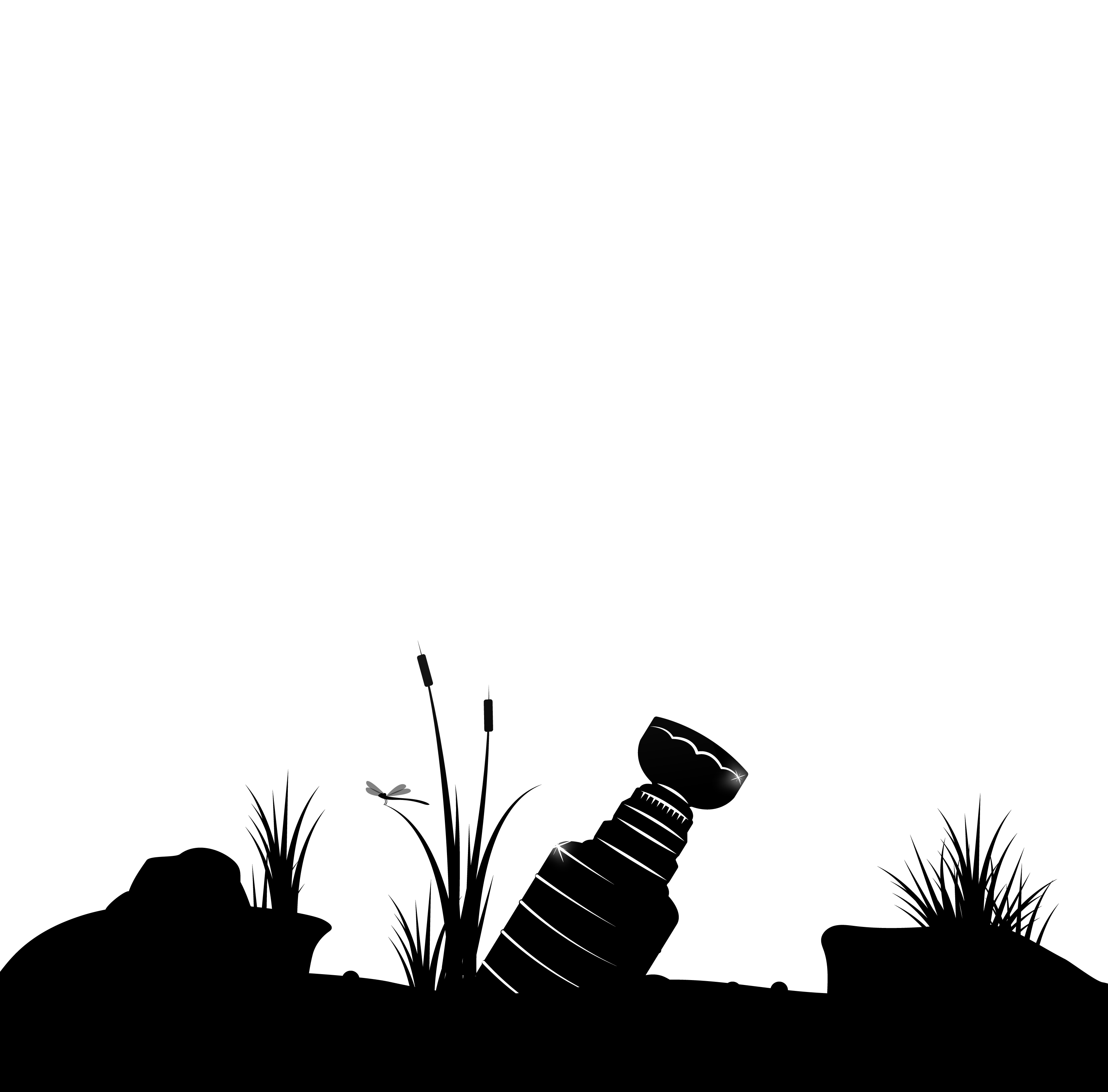 The Victory Lap - Silhouette Clipart (3168x3122), Png Download