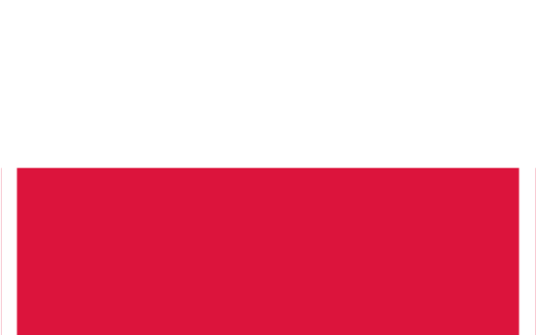Poland Flag Polyester 3×5 - Poland Flag Clipart (600x600), Png Download