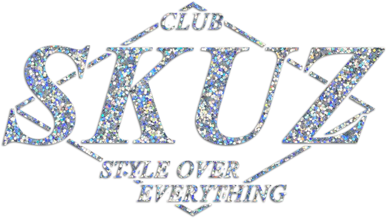 "club Skuz" / Silver Glitter Vinyl Die-cut - Crown Clipart (1080x1080), Png Download