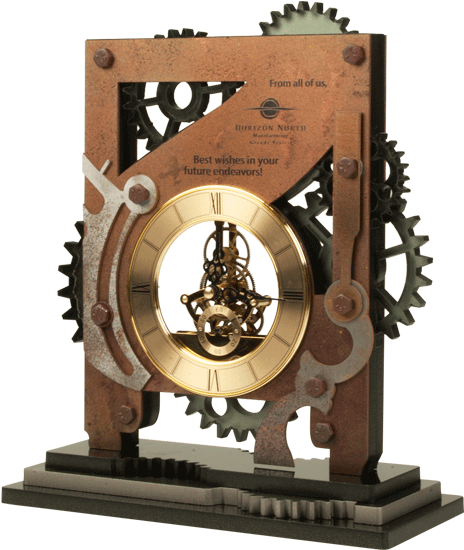 Small Steampunk Clock - Quartz Clock Clipart (600x600), Png Download