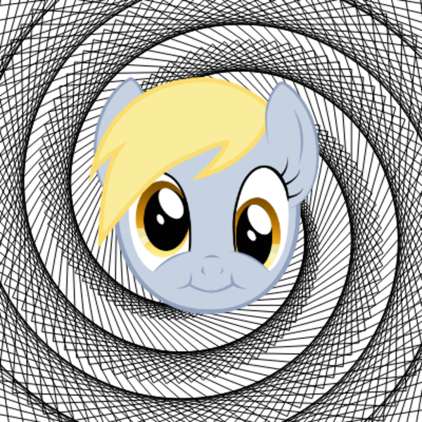 Derpy Hooves - Derpy Vision - Cartoon Clipart (600x600), Png Download