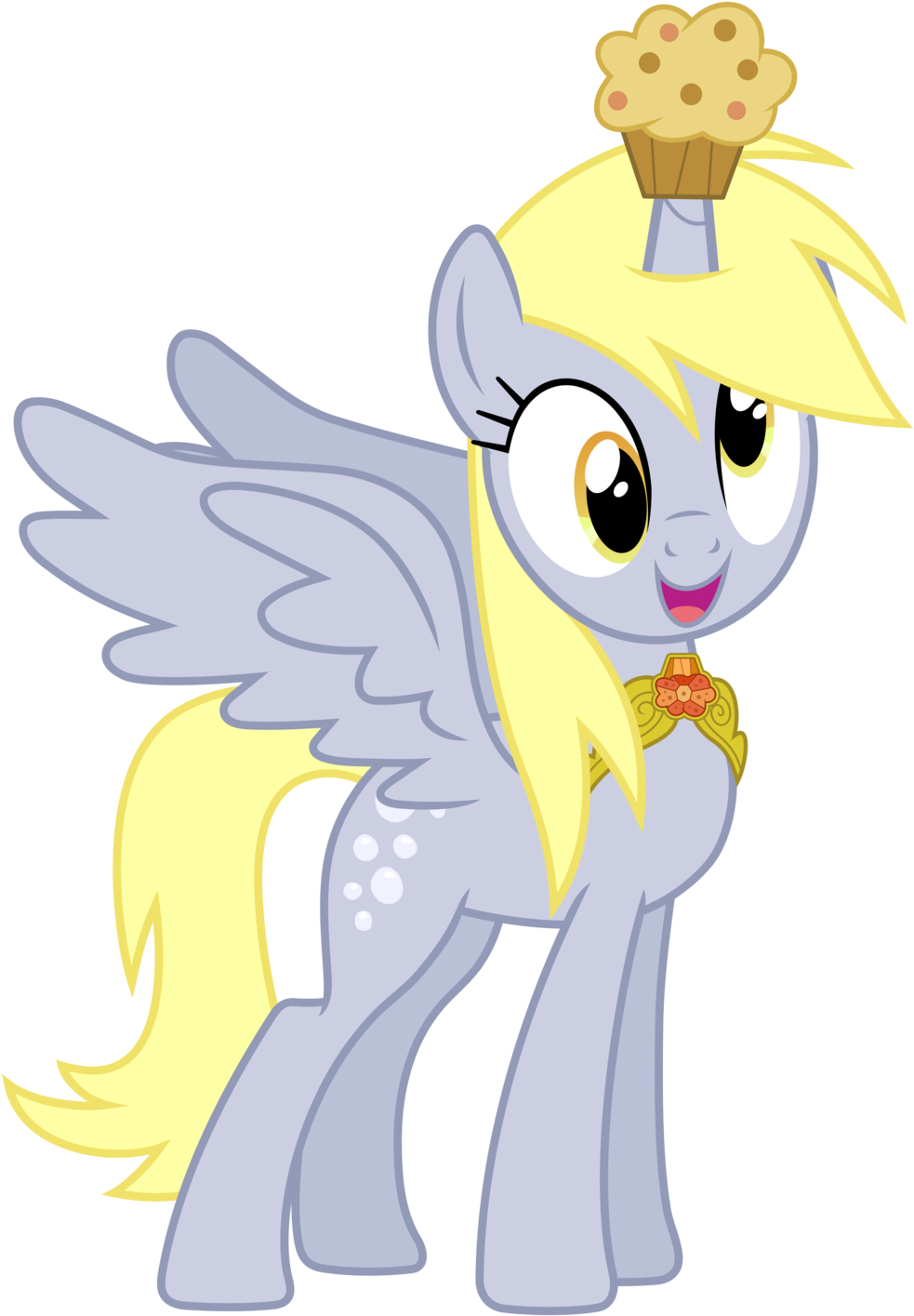 Derpy Hooves Twilight Sparkle Pony Muffin Rarity Clipart (983x1415), Png Download